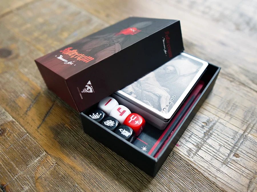 Infærnum - Divination Set (Dice and Card Decks) - Mind's Vision