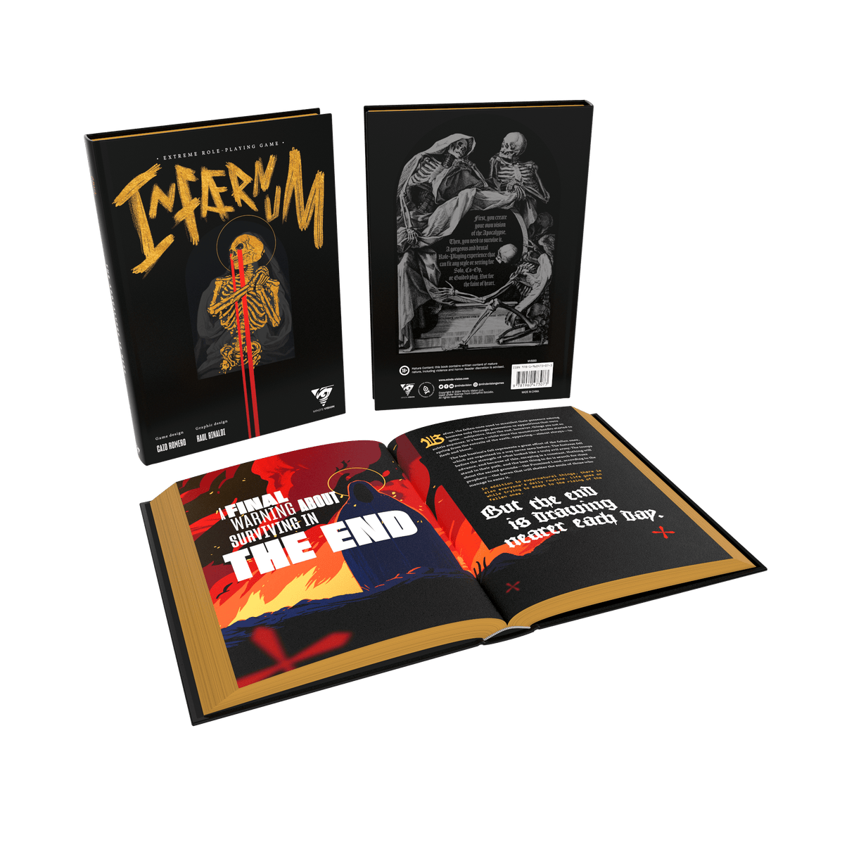 Infærnum - Extreme Role - Playing Game (Deluxe Hardcover Book) - Mind's Vision