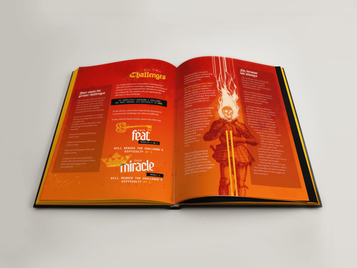 Infærnum - Extreme Role - Playing Game (Deluxe Hardcover Book) - Mind's Vision