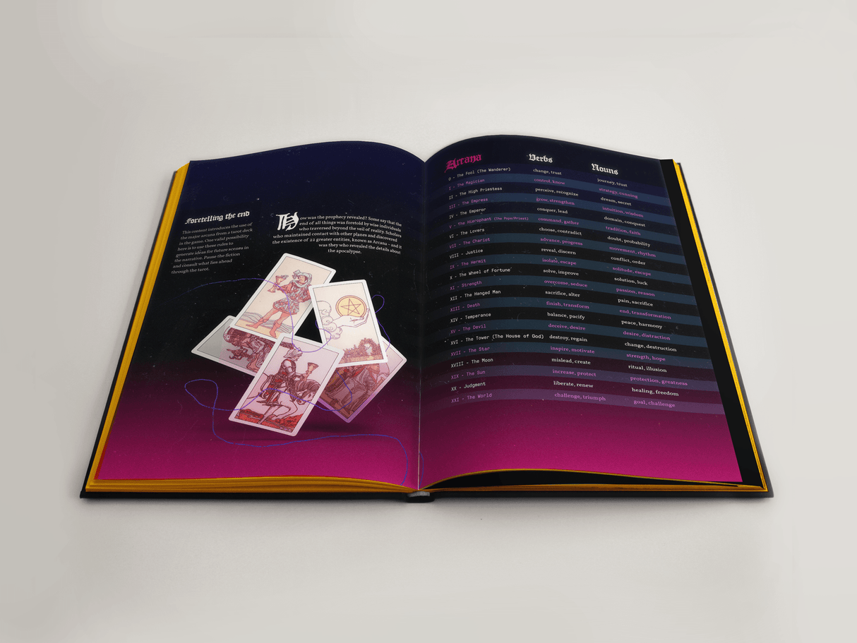 Infærnum - Extreme Role - Playing Game (Deluxe Hardcover Book) - Mind's Vision