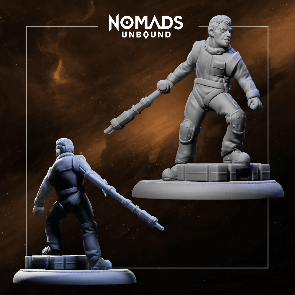 Nomads Unbound: Advanced Combat Collection – 6 STL Bundle - Mind's Vision