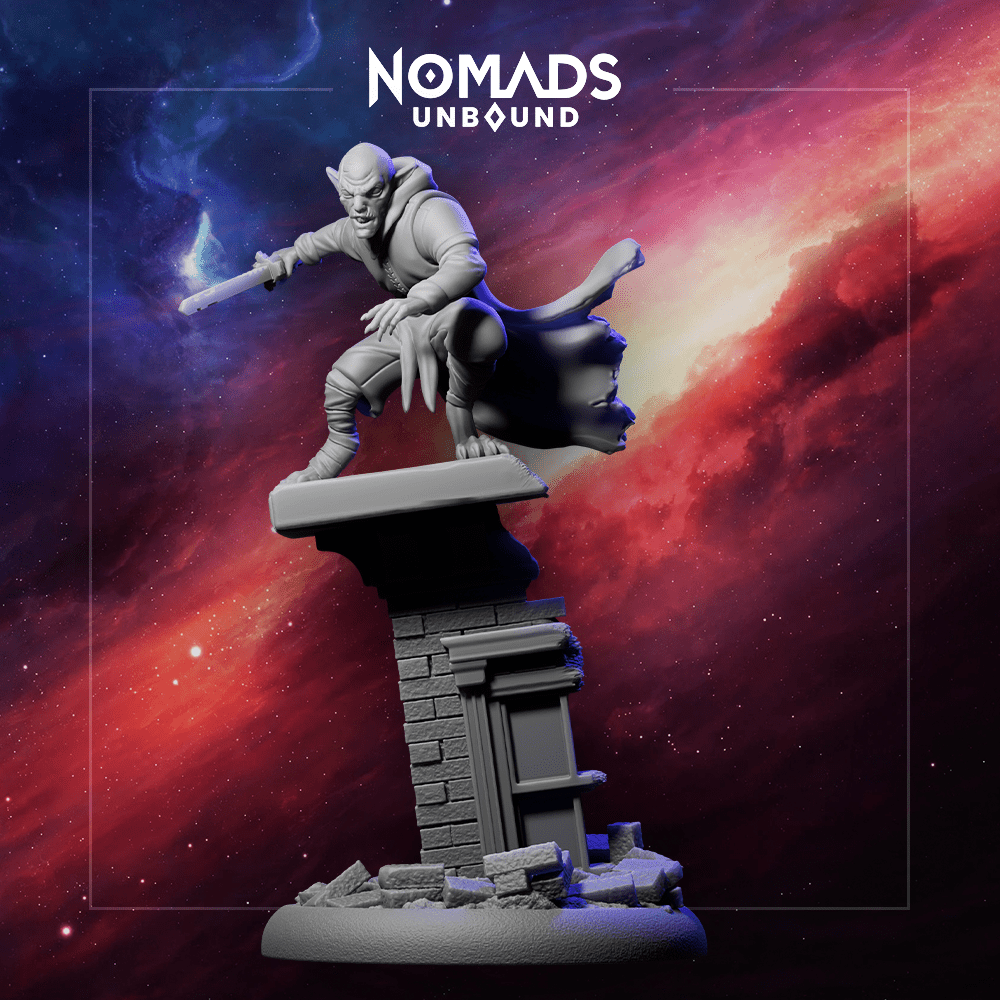 Nomads Unbound: Core Miniatures Collection – 12 STL Bundle - Mind's Vision