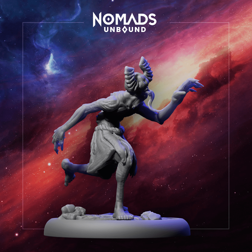 Nomads Unbound: Core Miniatures Collection – 12 STL Bundle - Mind's Vision