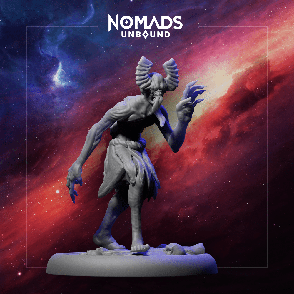 Nomads Unbound: Core Miniatures Collection – 12 STL Bundle - Mind's Vision