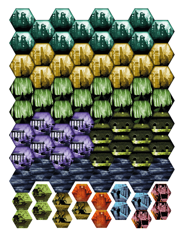 The Legacy of Cthulhu - Tile Set - Mind's Vision