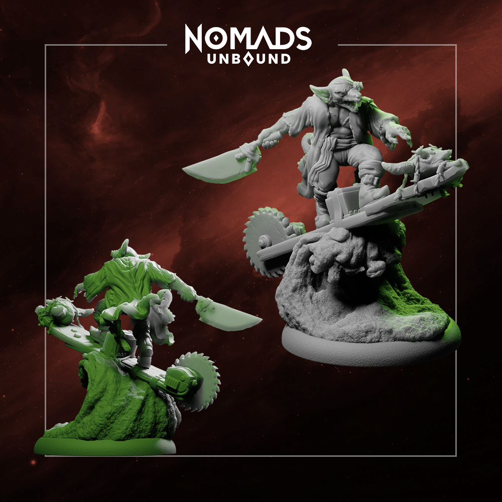 Dune Surfer – Nomads Unbound STL Miniature