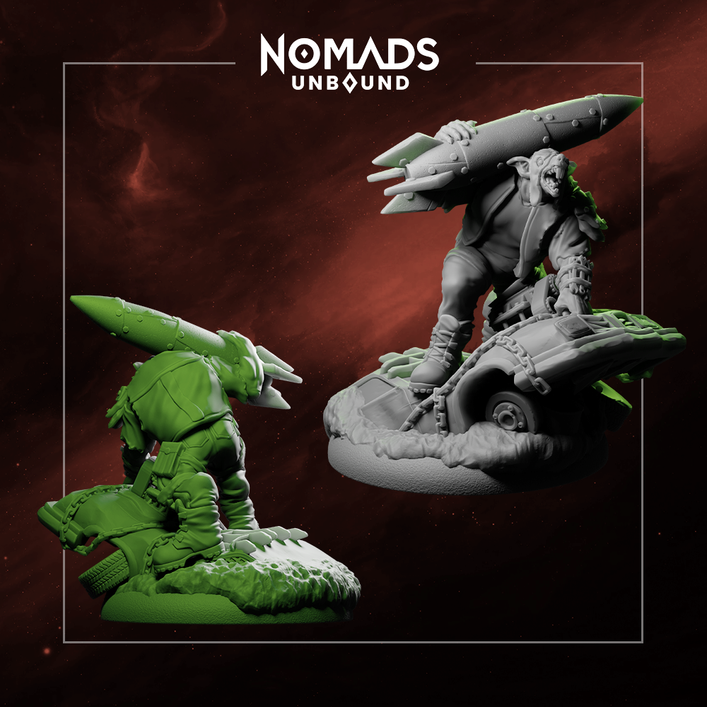 Irradiated Brute – Nomads Unbound STL Miniature
