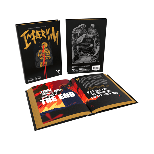 Infærnum - Extreme Role - Playing Game (Deluxe Hardcover Book) - Mind's Vision
