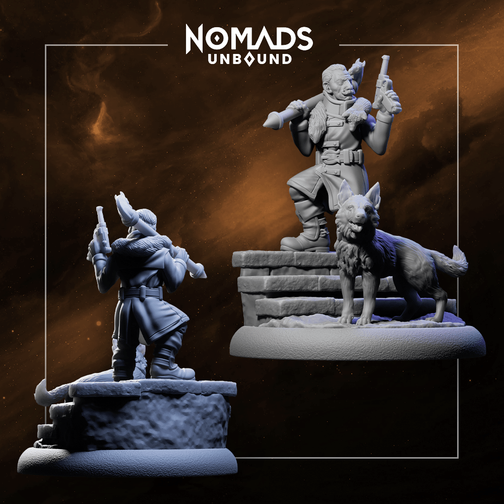Nomads Unbound: Advanced Combat Collection – 6 STL Bundle - Mind's Vision