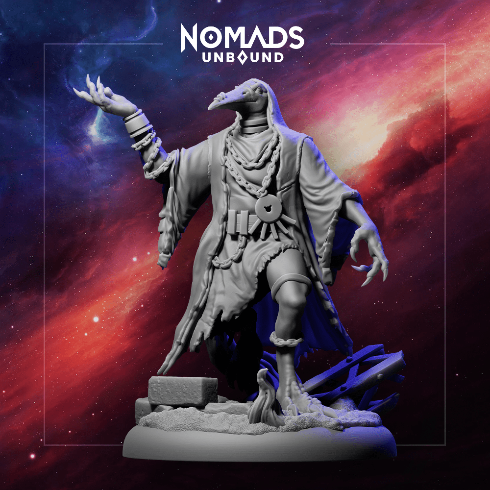 Nomads Unbound: Core Miniatures Collection – 12 STL Bundle - Mind's Vision