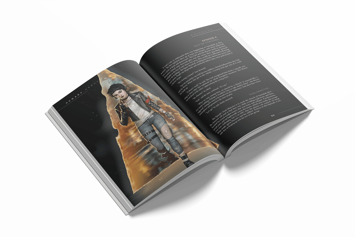 Nomads Unbound – Narrative Multiverse RPG (PDF) - Mind's Vision