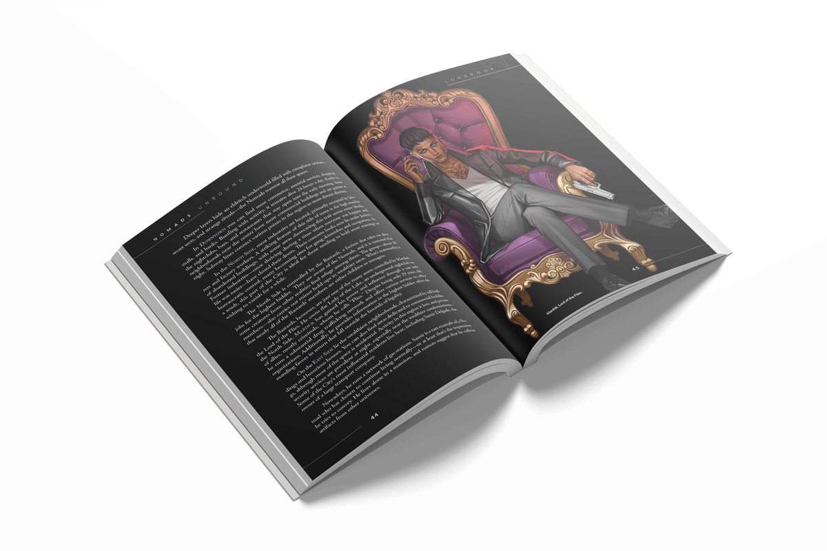 Nomads Unbound – Narrative Multiverse RPG (PDF) - Mind's Vision