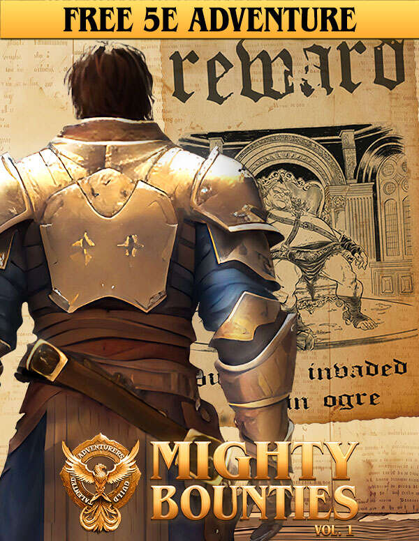 TAG: Mighty Bounties Vol. 1 - Ogre Invasion Free 5E Adventure (PDF) - Mind's Vision