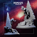 The Girl, Portal Jumper – Nomads Unbound STL Miniature - Mind's Vision